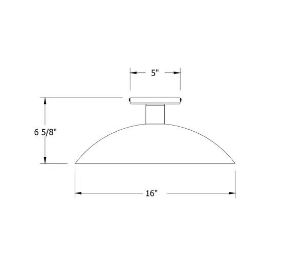 The Flush Mount by Montclair Light Works - Image 2