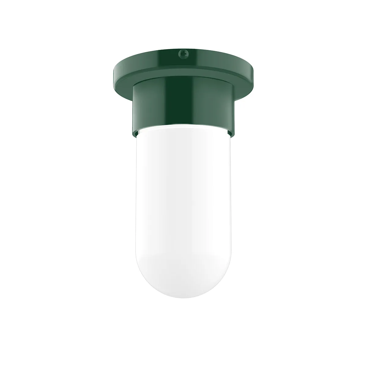 Gambler Flush Mount in Forest Green