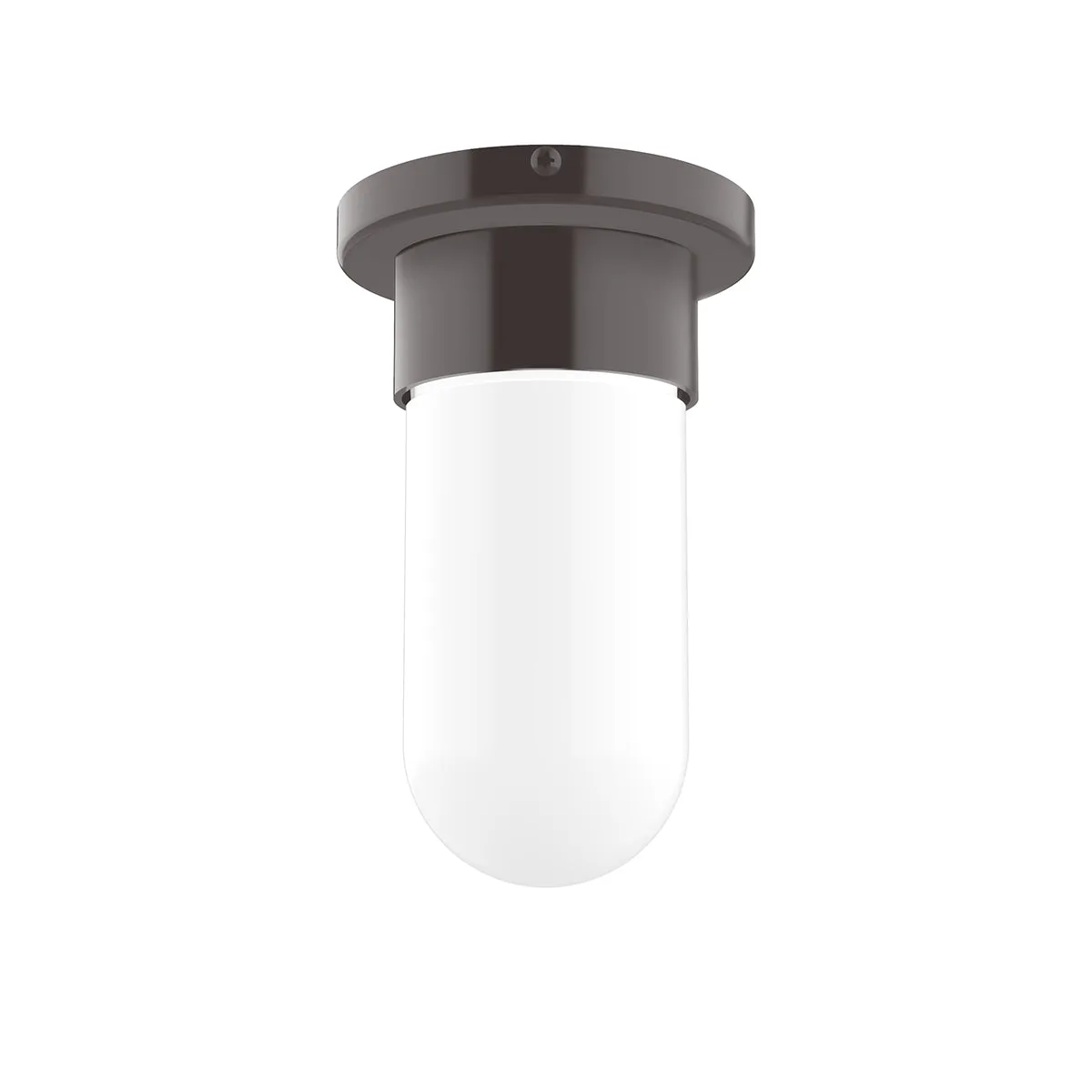 Gambler Flush Mount in Architectural Bronze