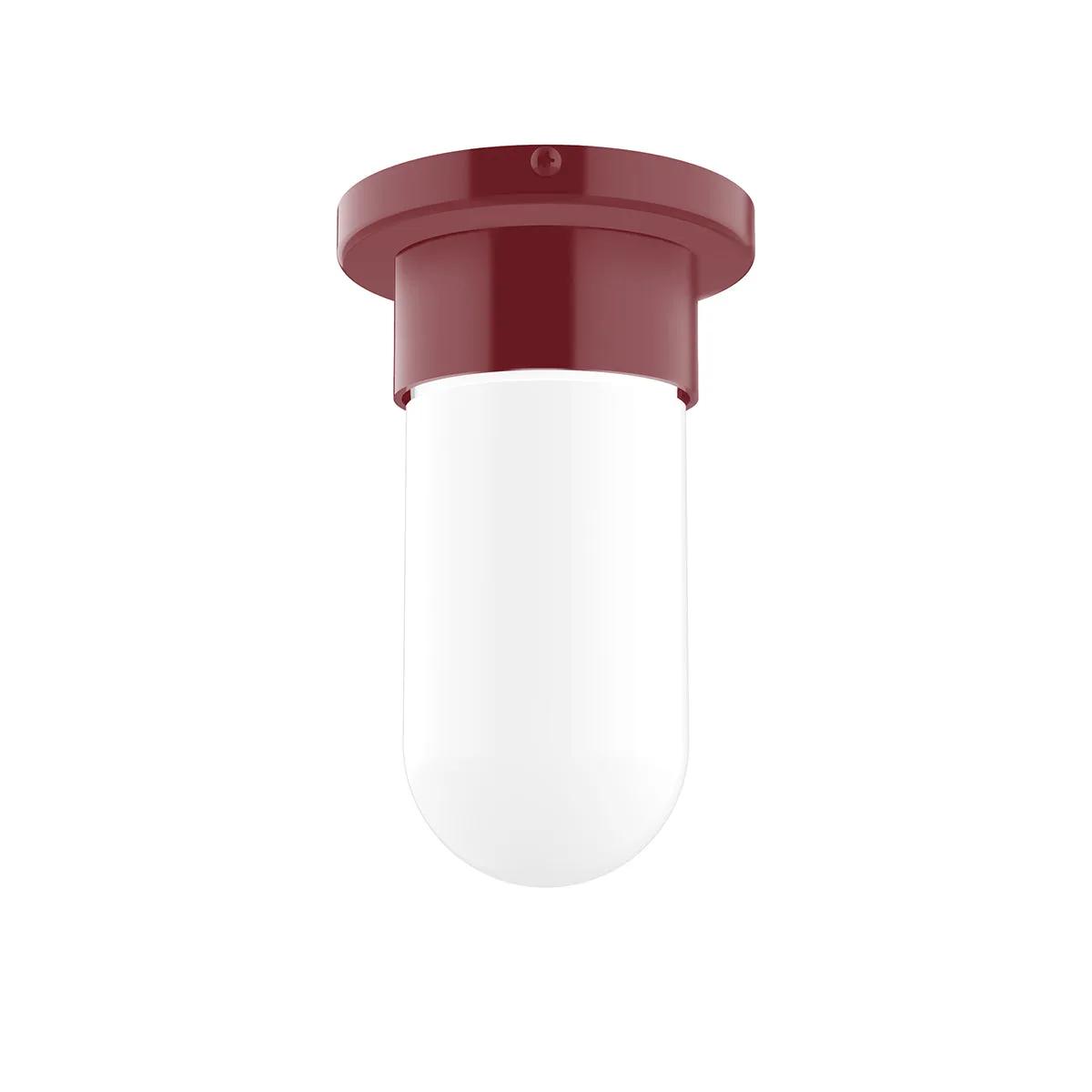 Gambler Flush Mount in Barn Red