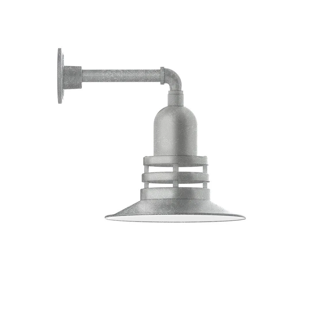Atomic One Light Wall Mount in Painted Galvanized