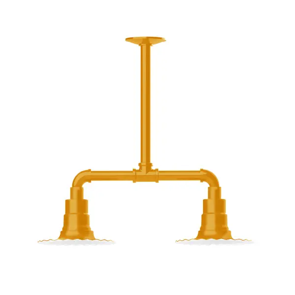 The Multi Light Stem Hung Pendant by Montclair Light Works - Image 1