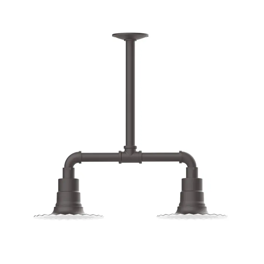 The Multi Light Stem Hung Pendant by Montclair Light Works - Image 1