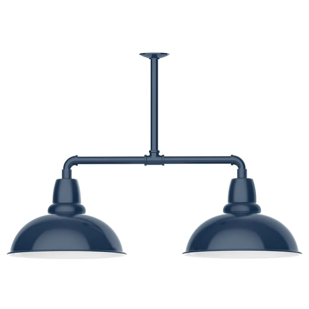 Cafe LED Pendant in Navy