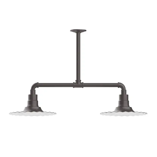 The Multi Light Stem Hung Pendant by Montclair Light Works - Image 1