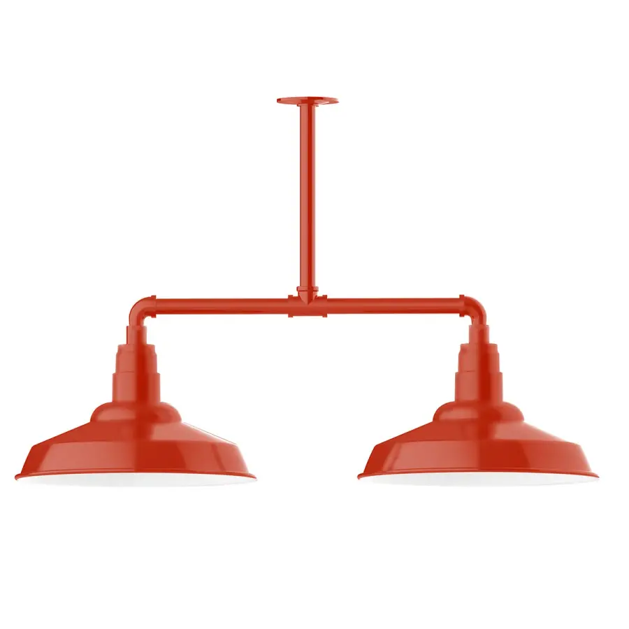 The Multi Light Stem Hung Pendant by Montclair Light Works - Image 1