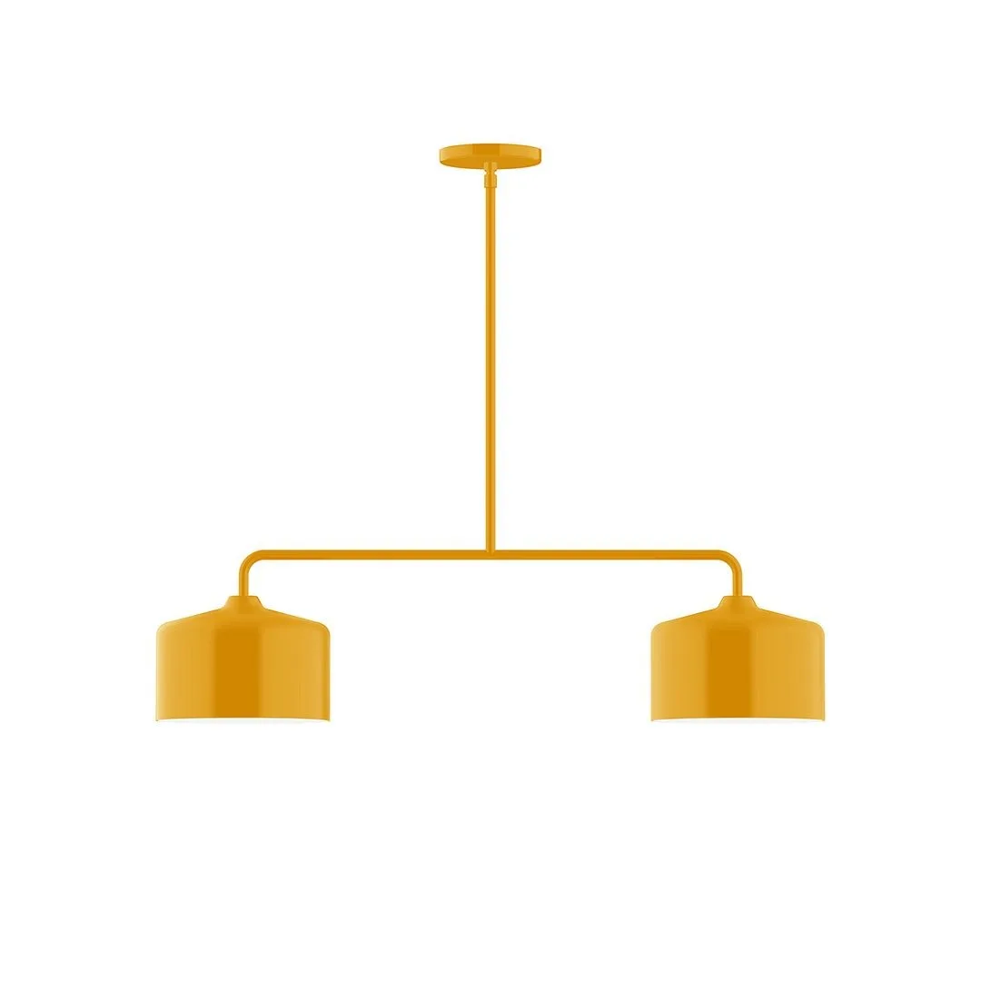 Julia LED Chandelier in Bright Yellow