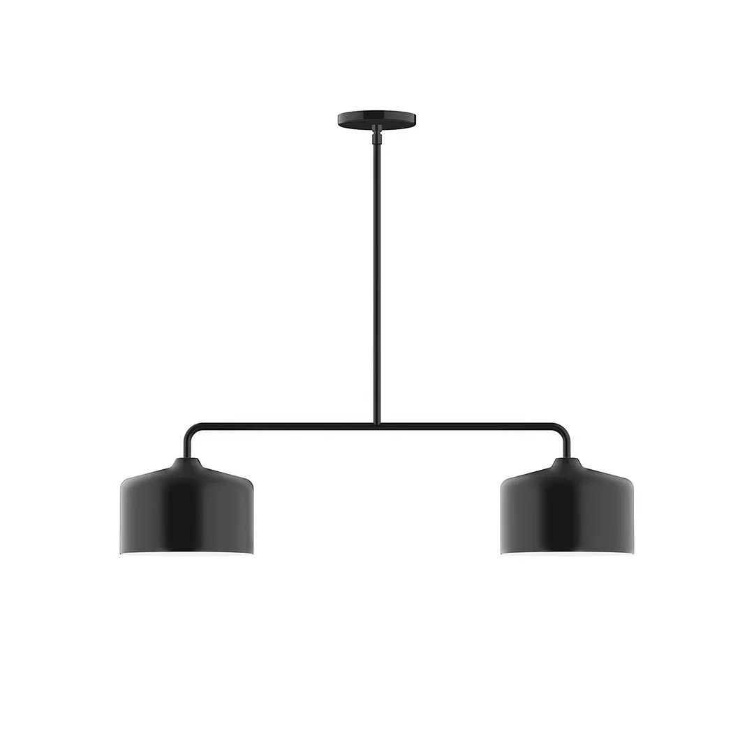 Julia LED Chandelier in Black