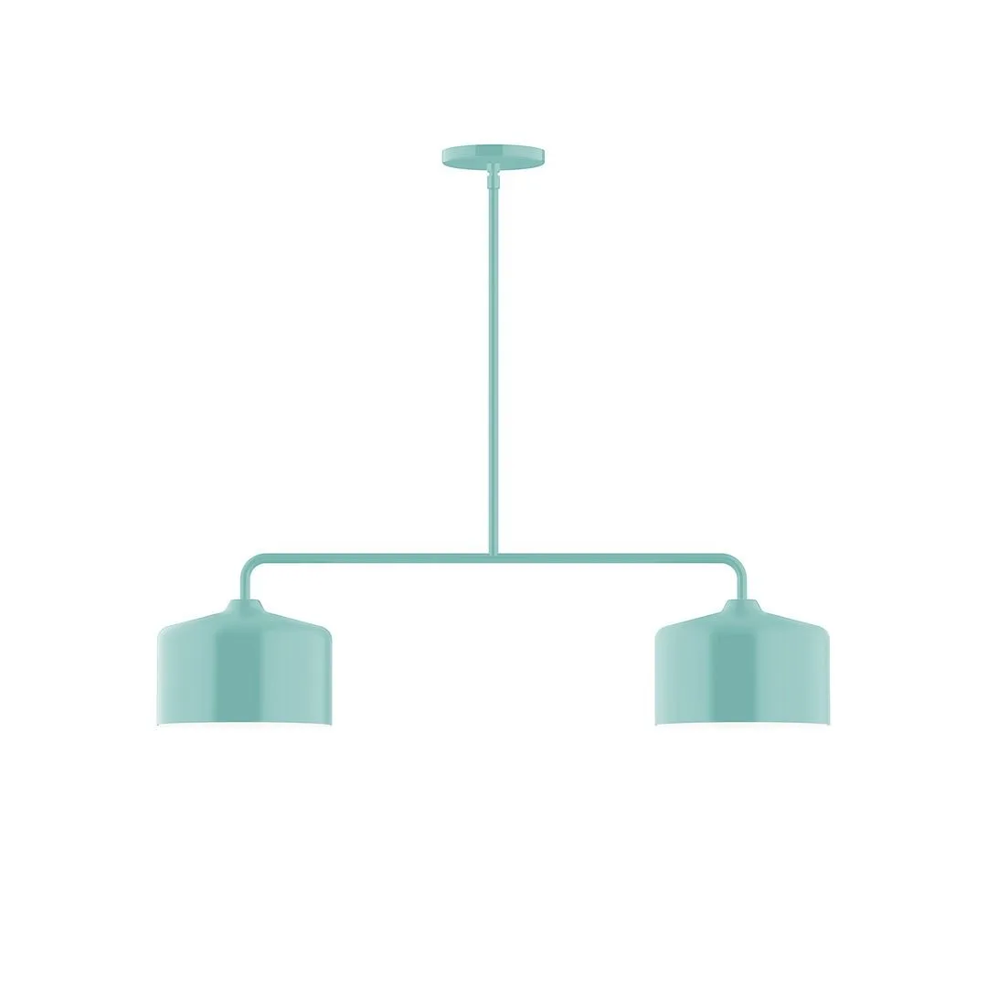 Julia LED Chandelier in Sea Green