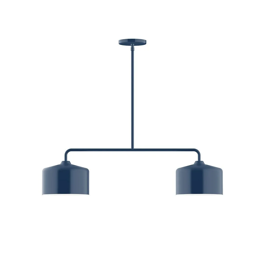 Julia LED Chandelier in Navy