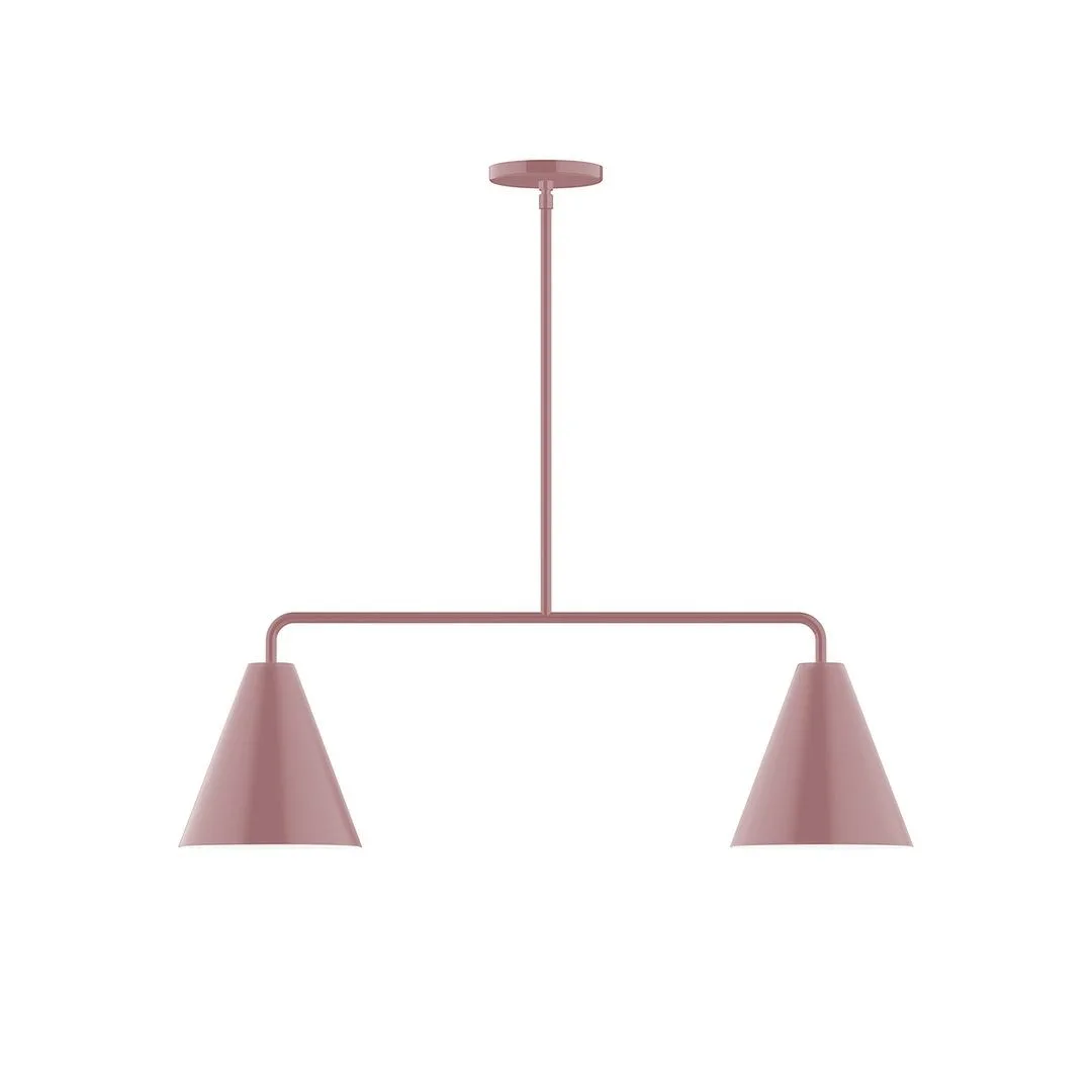 Jynx LED Chandelier in Mauve