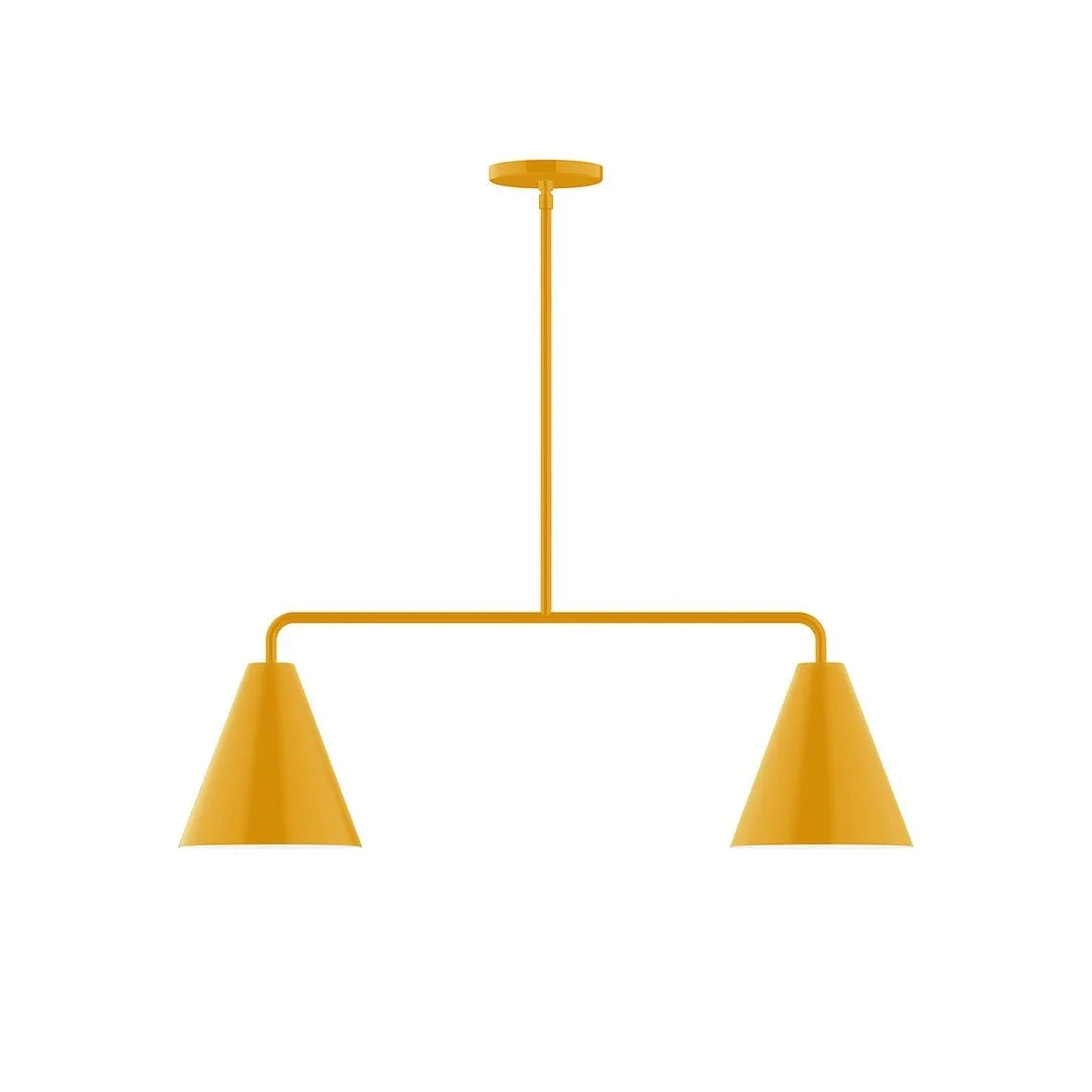 Jynx LED Chandelier in Bright Yellow