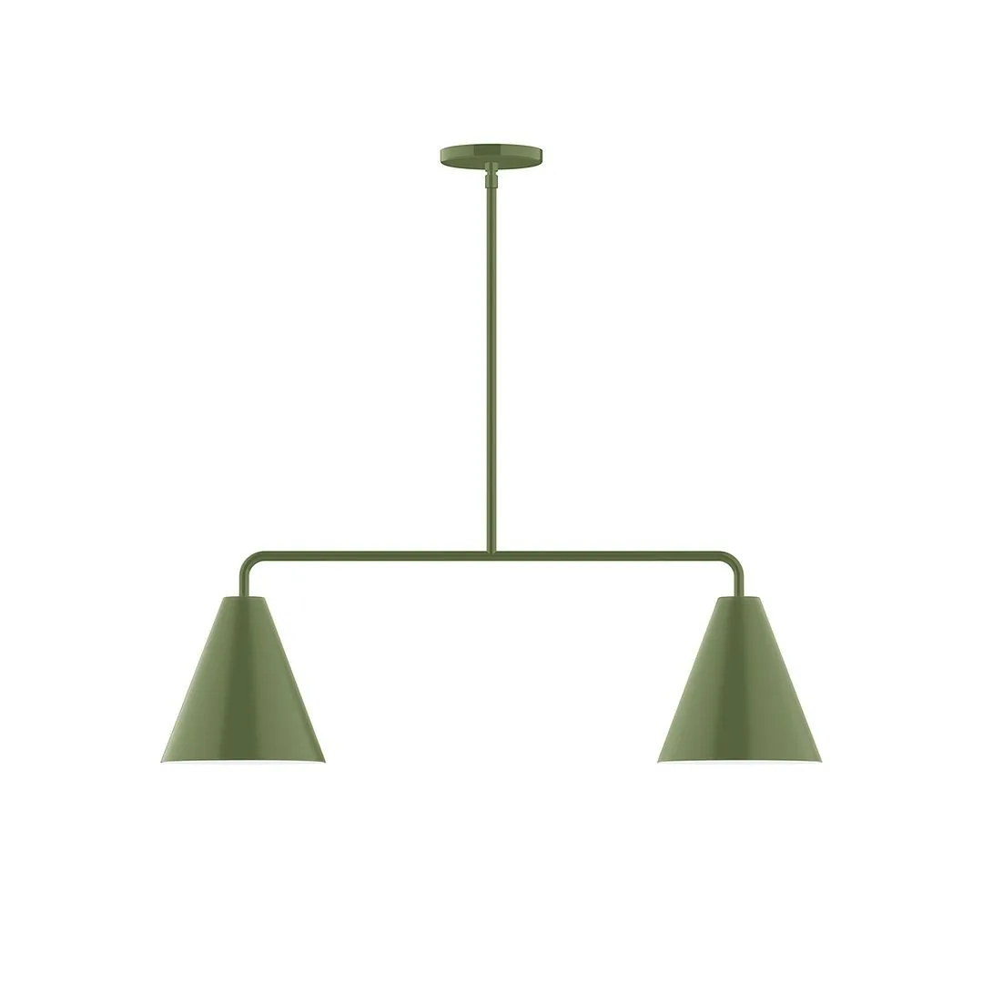 Jynx LED Chandelier in Fern Green