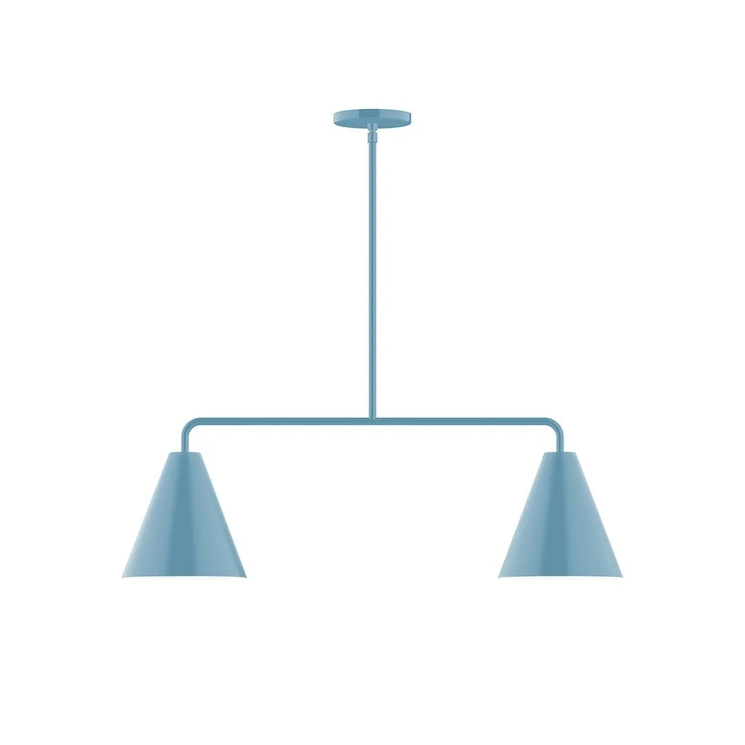 Jynx LED Chandelier in Light Blue