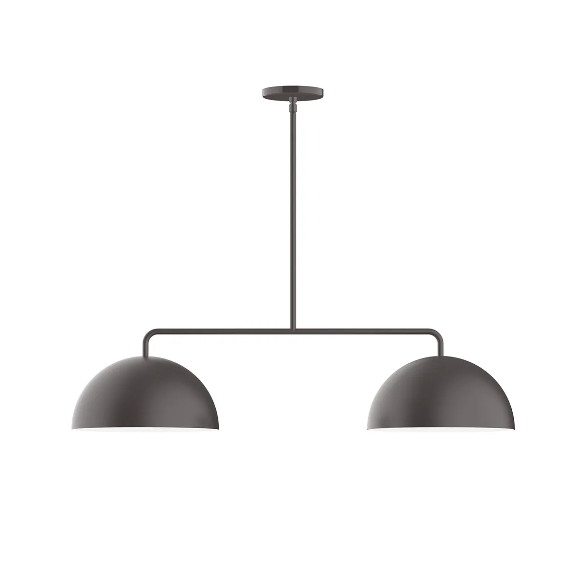 Arcade 2-Light Linear Pendant in Bronze Matte