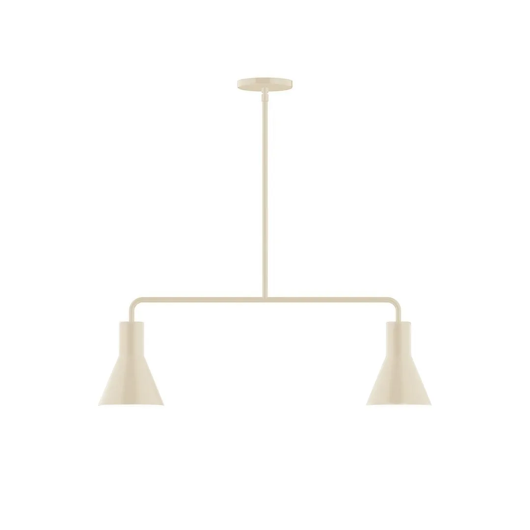 Flare LED Chandelier in Cream