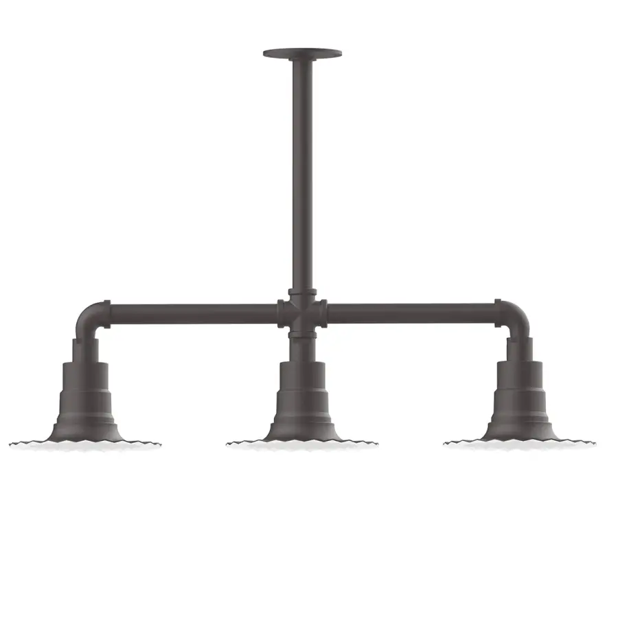 The Multi Light Stem Hung Pendant by Montclair Light Works - Image 1