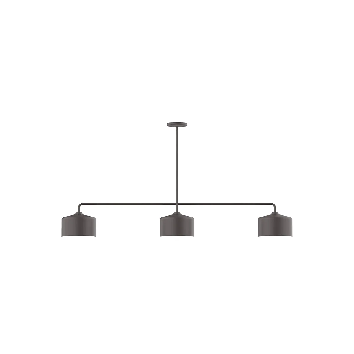Julia 3-Light Linear Pendant in Bronze Matte