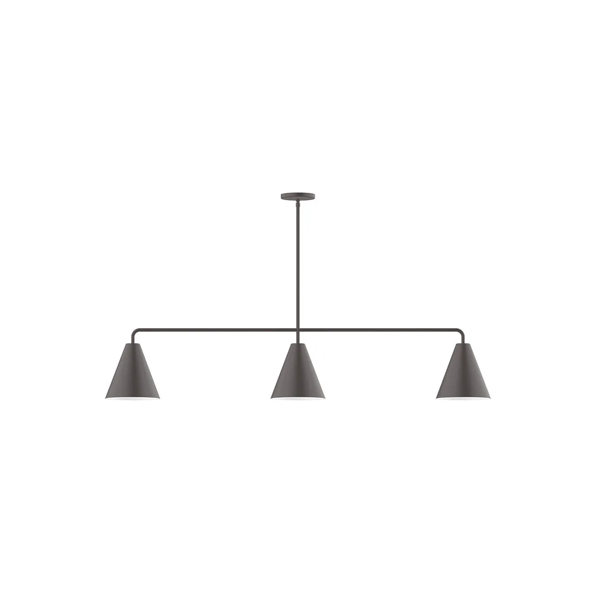 Jynx 3-Light Linear Pendant in Bronze Matte