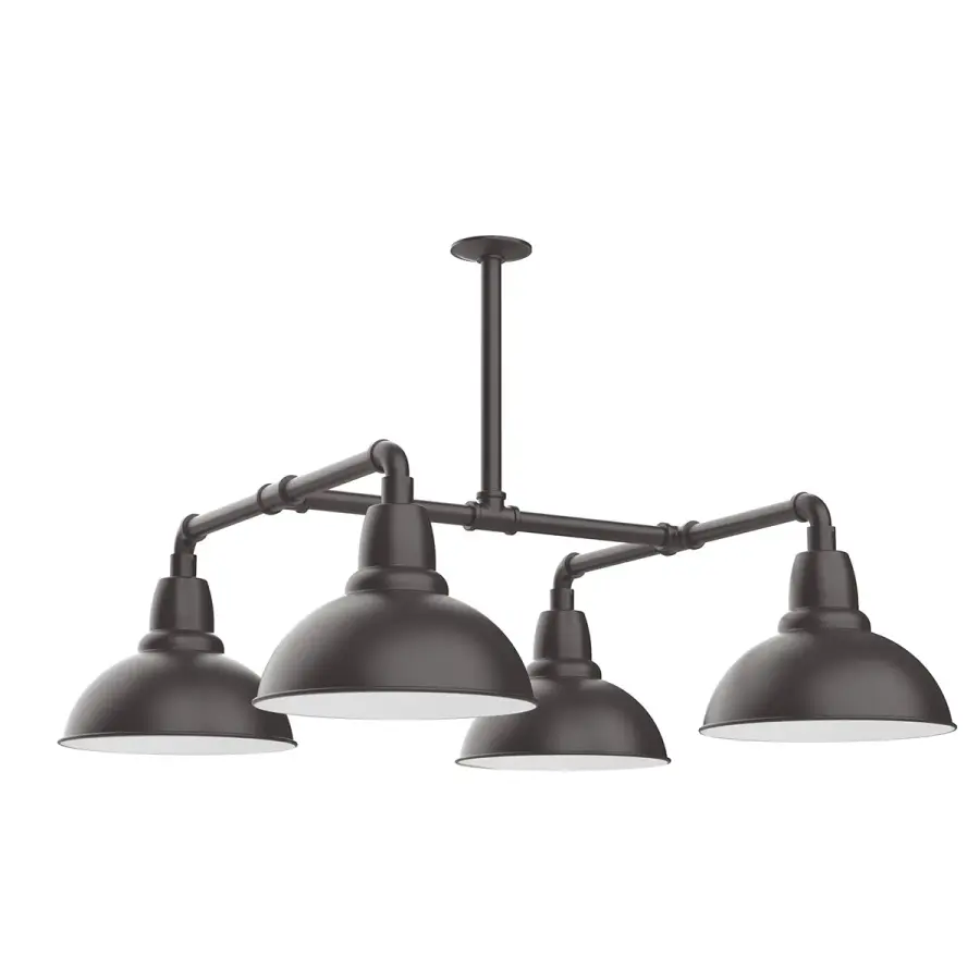 The Multi Light Stem Hung Pendant by Montclair Light Works - Image 1
