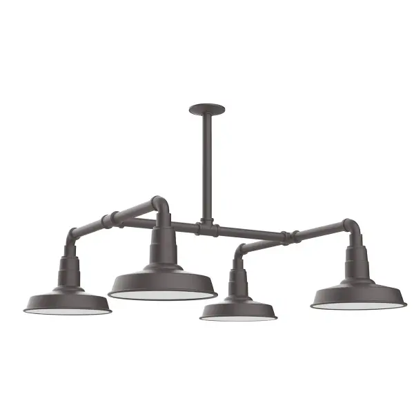 The Multi Light Stem Hung Pendant by Montclair Light Works - Image 1
