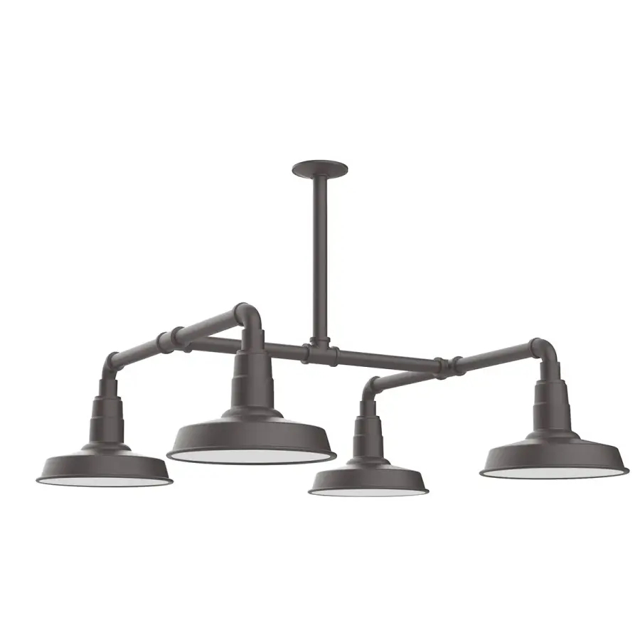 The Multi Light Stem Hung Pendant by Montclair Light Works - Image 1
