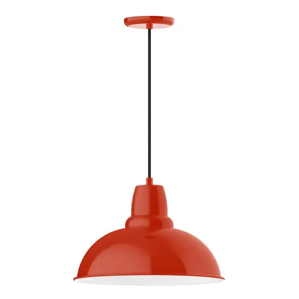 Cord hung pendants are a fun and useful addition to your décor, they will add color, and design flair to any application. Choose from 23 finishes and 12 cord patterns, accessorize with a wire grill, or glass and guard to create your own custom pendant. Great for interior use over a table, island, or workbench. Our Cafe shades will help transform your outdoor living area into a warm and intimate gathering space.
