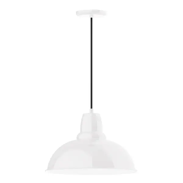 Cord hung pendants are a fun and useful addition to your décor, they will add color, and design flair to any application. Choose from 23 finishes and 12 cord patterns, accessorize with a wire grill, or glass and guard to create your own custom pendant. Great for interior use over a table, island, or workbench. Our Cafe shades will help transform your outdoor living area into a warm and intimate gathering space.