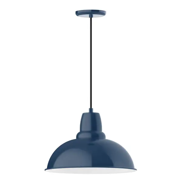 Cord hung pendants are a fun and useful addition to your décor, they will add color, and design flair to any application. Choose from 23 finishes and 12 cord patterns, accessorize with a wire grill, or glass and guard to create your own custom pendant. Great for interior use over a table, island, or workbench. Our Cafe shades will help transform your outdoor living area into a warm and intimate gathering space.