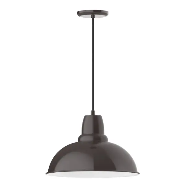 Cord hung pendants are a fun and useful addition to your décor, they will add color, and design flair to any application. Choose from 23 finishes and 12 cord patterns, accessorize with a wire grill, or glass and guard to create your own custom pendant. Great for interior use over a table, island, or workbench. Our Cafe shades will help transform your outdoor living area into a warm and intimate gathering space.
