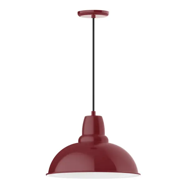 Cord hung pendants are a fun and useful addition to your décor, they will add color, and design flair to any application. Choose from 23 finishes and 12 cord patterns, accessorize with a wire grill, or glass and guard to create your own custom pendant. Great for interior use over a table, island, or workbench. Our Cafe shades will help transform your outdoor living area into a warm and intimate gathering space.