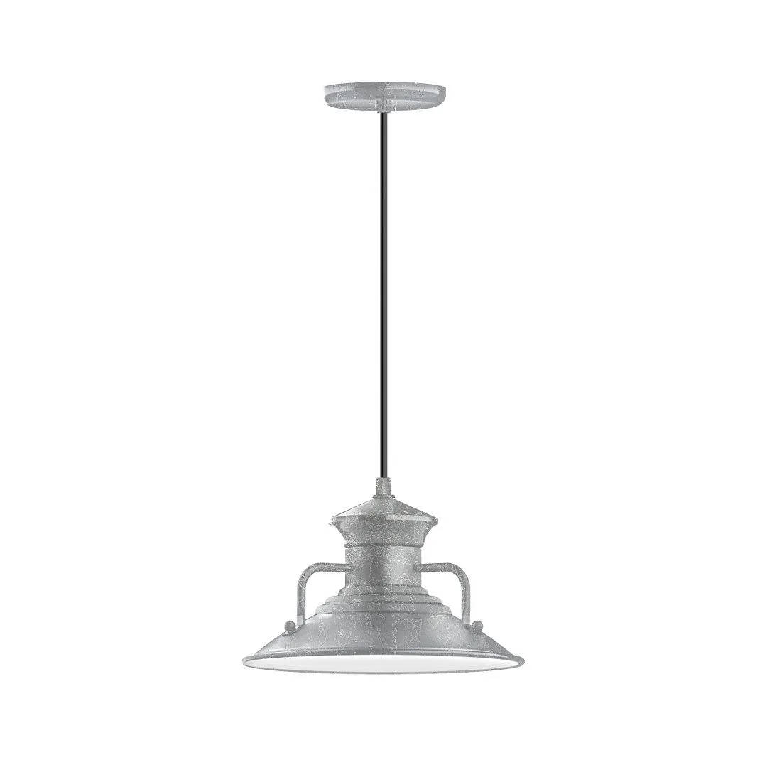 Homestead LED Pendant in Painted Galvanized