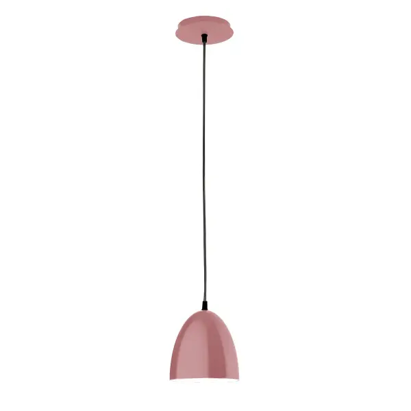 Cord hung pendants are a fun and useful addition to your décor, they will add color, and design flair to any application. Choose from 23 finishes and 12 cord patterns, accessorize with a wire grill, or glass and guard to create your own custom pendant. Great for interior use over a table, island, or workbench. Our 12-inch glass Jill shade is made in the USA and will add a vintage feel to your space.