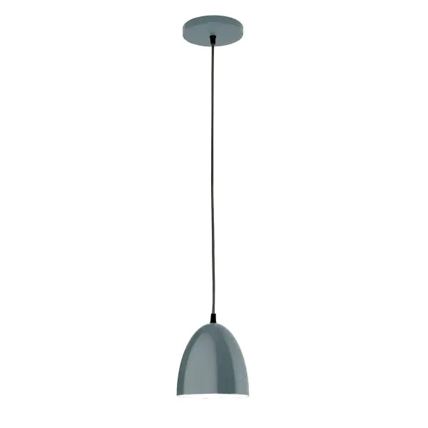 Cord hung pendants are a fun and useful addition to your décor, they will add color, and design flair to any application. Choose from 23 finishes and 12 cord patterns, accessorize with a wire grill, or glass and guard to create your own custom pendant. Great for interior use over a table, island, or workbench. Our 12-inch glass Jill shade is made in the USA and will add a vintage feel to your space.