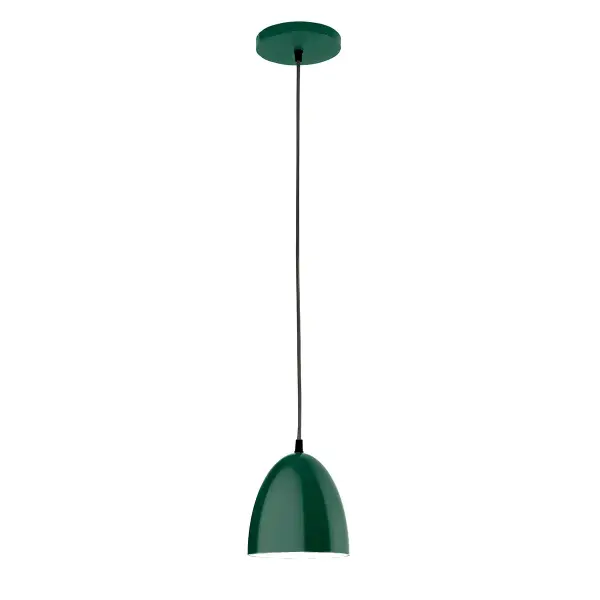 Cord hung pendants are a fun and useful addition to your décor, they will add color, and design flair to any application. Choose from 23 finishes and 12 cord patterns, accessorize with a wire grill, or glass and guard to create your own custom pendant. Great for interior use over a table, island, or workbench. Our 12-inch glass Jill shade is made in the USA and will add a vintage feel to your space.