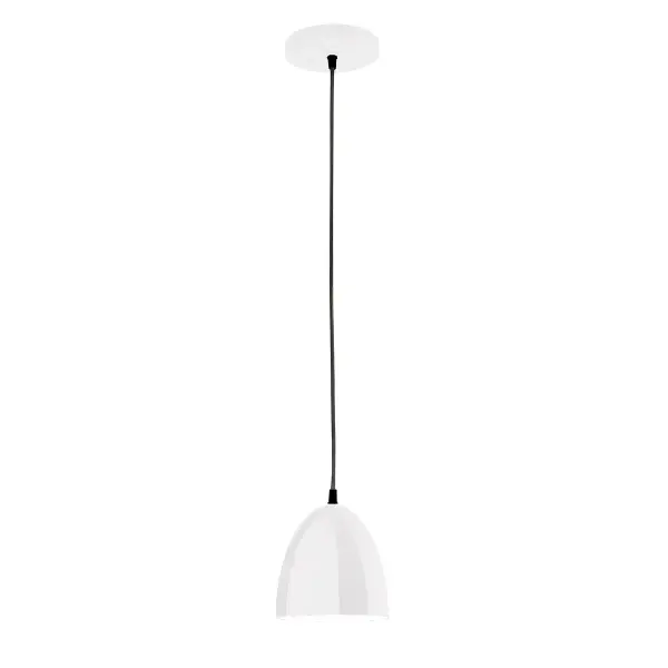 Cord hung pendants are a fun and useful addition to your décor, they will add color, and design flair to any application. Choose from 23 finishes and 12 cord patterns, accessorize with a wire grill, or glass and guard to create your own custom pendant. Great for interior use over a table, island, or workbench. Our 12-inch glass Jill shade is made in the USA and will add a vintage feel to your space.