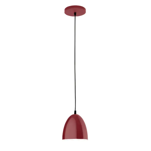 Cord hung pendants are a fun and useful addition to your décor, they will add color, and design flair to any application. Choose from 23 finishes and 12 cord patterns, accessorize with a wire grill, or glass and guard to create your own custom pendant. Great for interior use over a table, island, or workbench. Our 12-inch glass Jill shade is made in the USA and will add a vintage feel to your space.