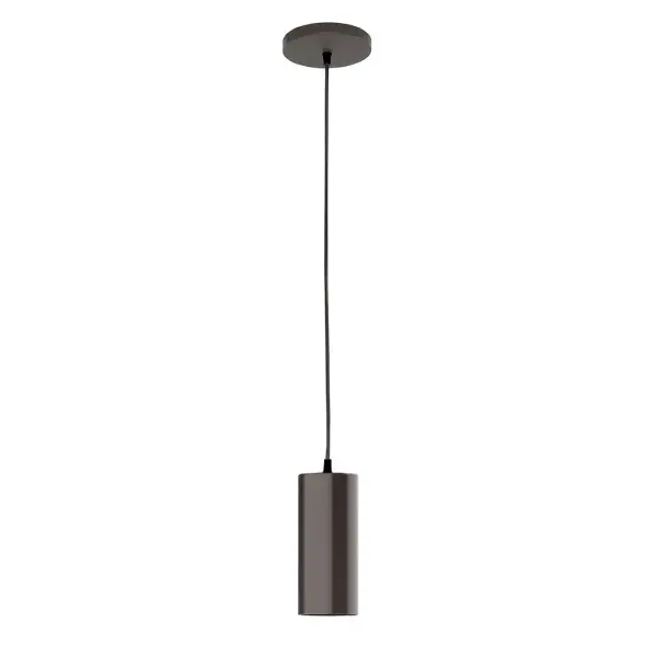 Cord hung pendants are a fun and useful addition to your décor, they will add color, and design flair to any application. Choose from 10 finishes and 10 cord patterns, accessorize with a wire grill, or glass and guard to create your own custom pendant. Great for interior use over a table, island, or workbench. Our 12-inch glass Jordan shade is made in the USA and will add a vintage feel to your space. Collection: Jordan Finish: Architectural Bronze Glass: 3.5 inch Jordan Width: 3.50" Height: 80.00" Length: 3.50" Weight: 6.00 lb Wire: 6' Gray Fabric Cord Canopy: 5" diameter Number of Bulbs: 1 Maximum Wattage: 8.00 W Light Source: LED Light Output: 800.00 lm Color Temperature: 3000 K CRI: 90 Dimmable Rated Average Life: 50,000 Voltage: 120.00 V Country of Origin: US Safety Listing: UL/cUL Safety Rating: Dry LED Manufacturer Warranty: 1-year limited warranty on the fixture.