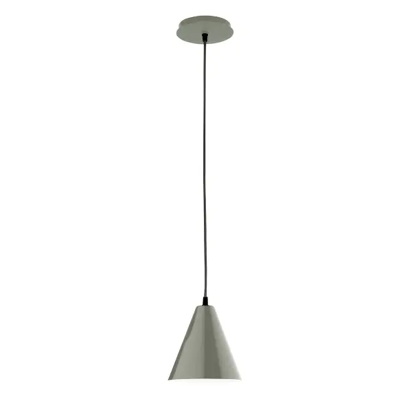 Cord hung pendants are a fun and useful addition to your décor, they will add color, and design flair to any application. Choose from 23 finishes and 12 cord patterns, accessorize with a wire grill, or glass and guard to create your own custom pendant. Great for interior use over a table, island, or workbench. Our 12-inch glass Jynx shade is made in the USA and will add a vintage feel to your space.