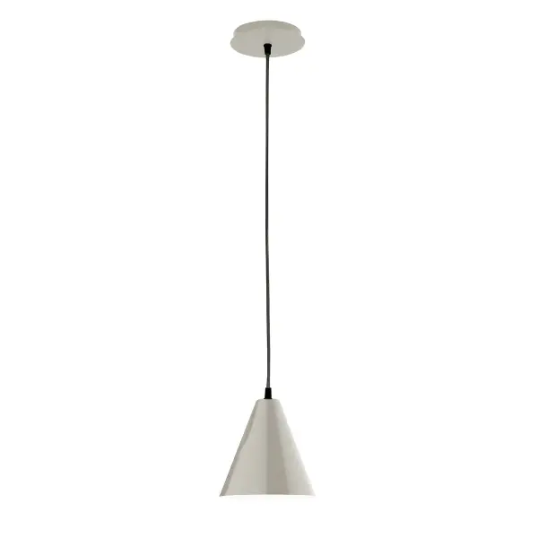 Cord hung pendants are a fun and useful addition to your décor, they will add color, and design flair to any application. Choose from 23 finishes and 12 cord patterns, accessorize with a wire grill, or glass and guard to create your own custom pendant. Great for interior use over a table, island, or workbench. Our 12-inch glass Jynx shade is made in the USA and will add a vintage feel to your space.