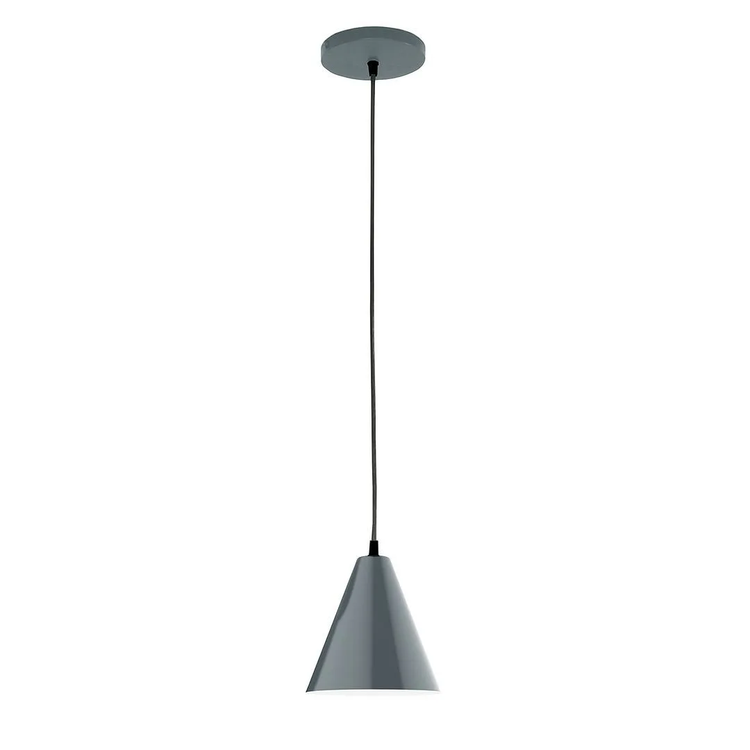 Jynx LED Pendant in Slate Gray