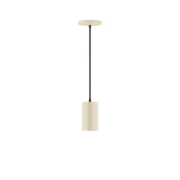 Beam, a contemporary series of basic spun geometric shapes, is simply configured for interior use. Colorful and clean-lined, these axially symmetric shapes will add pizzazz to your space. Collection: Beam Finish: Cream Glass: 3.5 inch Beam Width: 3.50" Height: 78.00" Length: 3.50" Weight: 4.00 lb Wire: 6' Polished Copper Fabric Cord Canopy: 5" diameter Number of Bulbs: 1 Maximum Wattage: 8.00 W Light Source: LED Light Output: 800.00 lm Color Temperature: 3000 K CRI: 90 Dimmable Rated Average Life: 50,000 Voltage: 120.00 V Country of Origin: US Safety Listing: UL/cUL Safety Rating: Dry LED Manufacturer Warranty: 1-year limited warranty on the fixture.