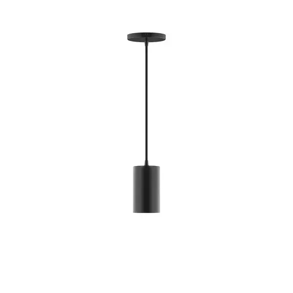 Beam, a contemporary series of basic spun geometric shapes, is simply configured for interior use. Colorful and clean-lined, these axially symmetric shapes will add pizzazz to your space. Collection: Beam Finish: Black Glass: 3.5 inch Beam Width: 3.50" Height: 78.00" Length: 3.50" Weight: 4.00 lb Wire: 6' Navy Mini Tweed Fabric Cord Canopy: 5" diameter Number of Bulbs: 1 Maximum Wattage: 8.00 W Light Source: LED Light Output: 800.00 lm Color Temperature: 3000 K CRI: 90 Dimmable Rated Average Life: 50,000 Voltage: 120.00 V Country of Origin: US Safety Listing: UL/cUL Safety Rating: Dry LED Manufacturer Warranty: 1-year limited warranty on the fixture.