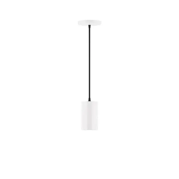 Beam, a contemporary series of basic spun geometric shapes, is simply configured for interior use. Colorful and clean-lined, these axially symmetric shapes will add pizzazz to your space. Collection: Beam Finish: White Glass: 3.5 inch Beam Width: 3.50" Height: 78.00" Length: 3.50" Weight: 4.00 lb Wire: 6' Gray Fabric Cord Canopy: 5" diameter Number of Bulbs: 1 Maximum Wattage: 8.00 W Light Source: LED Light Output: 800.00 lm Color Temperature: 3000 K CRI: 90 Dimmable Rated Average Life: 50,000 Voltage: 120.00 V Country of Origin: US Safety Listing: UL/cUL Safety Rating: Dry LED Manufacturer Warranty: 1-year limited warranty on the fixture.