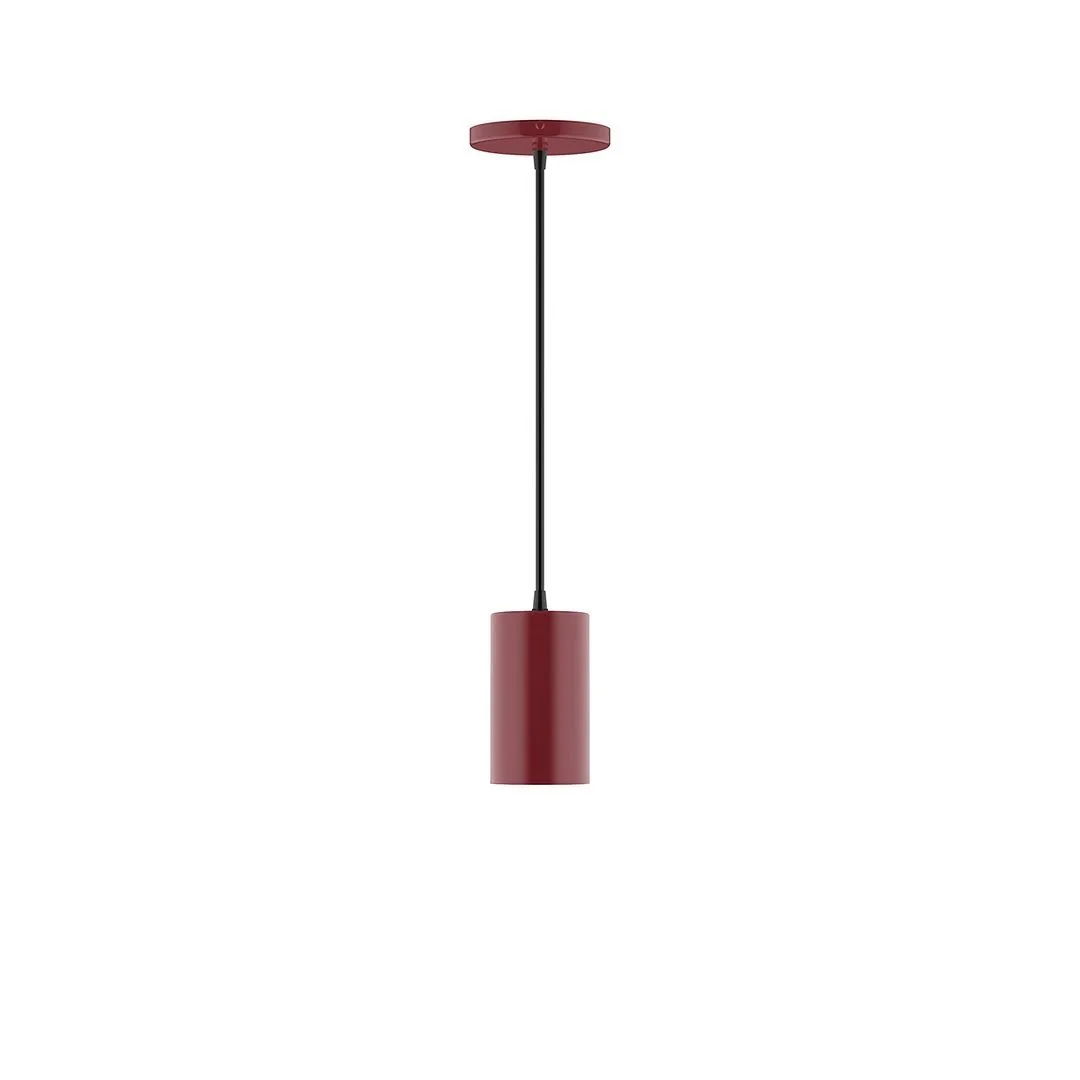 Beam LED Pendant in Barn Red