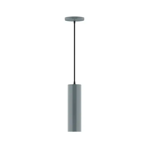 Beam, a contemporary series of basic spun geometric shapes, is simply configured for interior use. Colorful and clean-lined, these axially symmetric shapes will add pizzazz to your space. Collection: Beam Finish: Slate Gray Glass: 3.5 inch Beam Width: 3.50" Height: 84.00" Length: 3.50" Weight: 5.00 lb Wire: 6' Cool Tweed Fabric Cord Canopy: 5" diameter Number of Bulbs: 1 Maximum Wattage: 8.00 W Bulb Type: LED Light Source: LED Light Output: 800.00 lm Color Temperature: 3000 K CRI: 90 Dimmable Rated Average Life: 50,000 Voltage: 120.00 V Country of Origin: US Safety Listing: UL/cUL Safety Rating: Dry LED Manufacturer Warranty: 1-year limited warranty on the fixture.