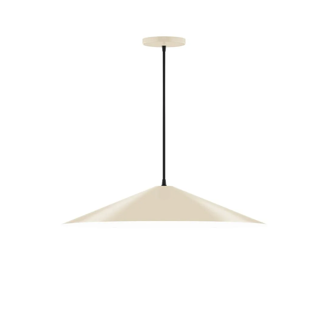 Vessel LED Pendant in Cream