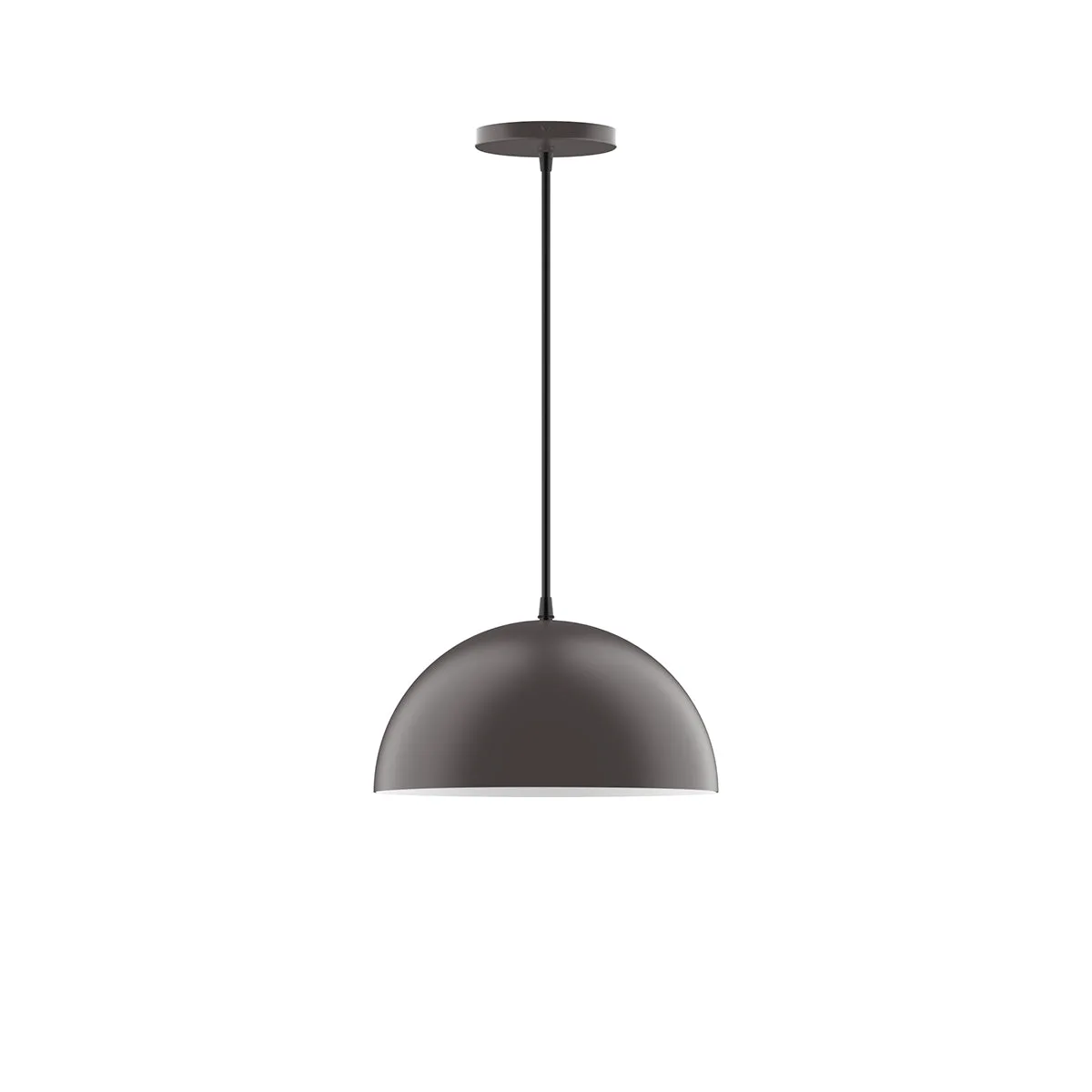 Arcade 12" LED Pendant in Bronze Matte