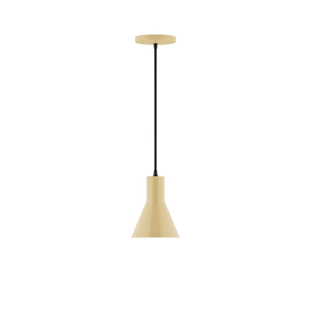 Flare LED Pendant in Ivory
