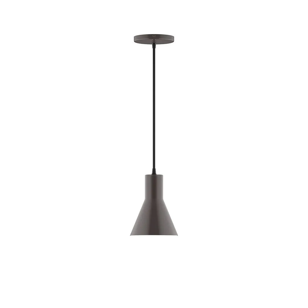Flare LED Pendant in Architectural Bronze